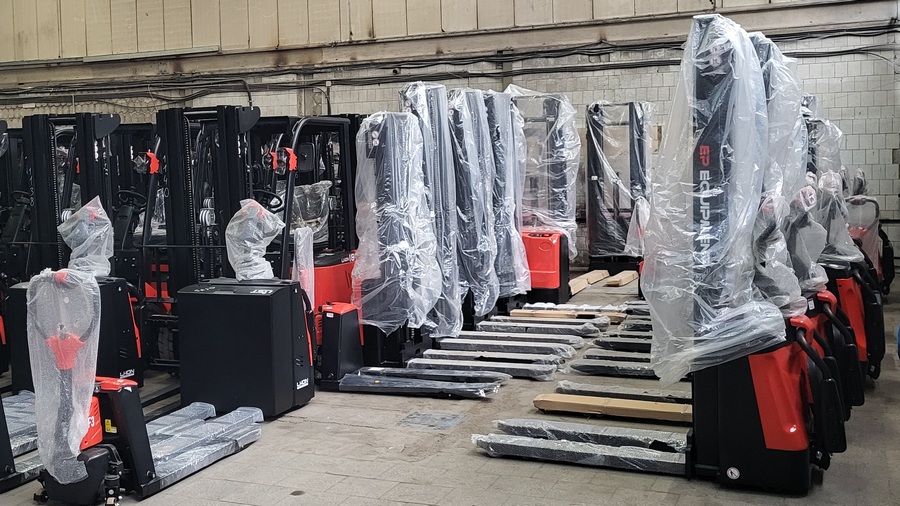 Тест-драйв складской техники на нашем складе в Кызыле