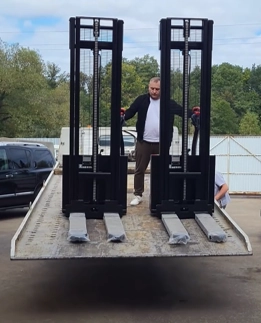 Тест-драйв складской техники на нашем складе в Кызыле